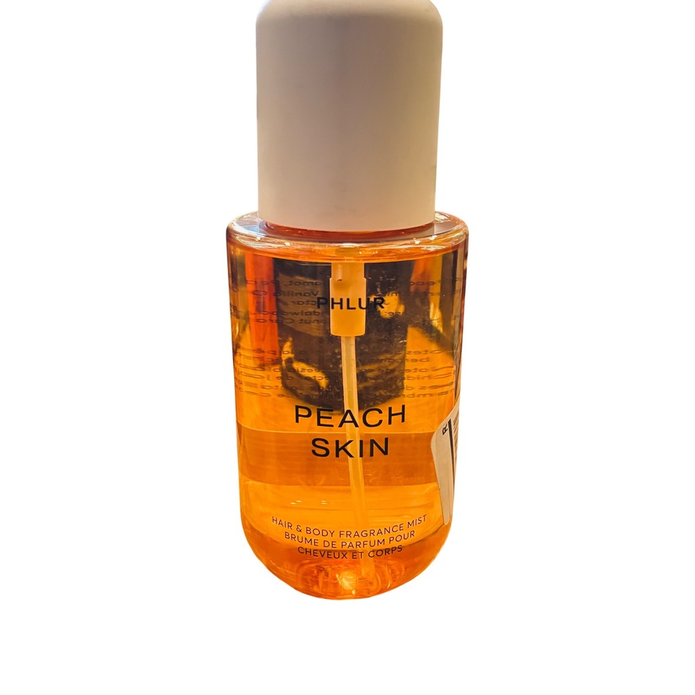 Phlur Peach Skin Hair & Body Fragrance Mist Spray 8oz